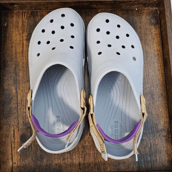 Crocs Clog Classic All-Terrain Sandals Purple Size M10 W12 main image 5